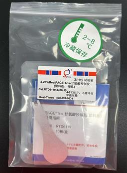 4-20%RealPAGE Tris-Glycine预制胶（塑料板）15孔 试用装